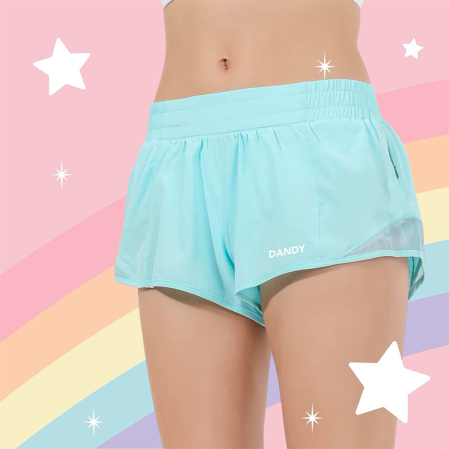 Dandy Stride Short Shorts Color Sky Blue
