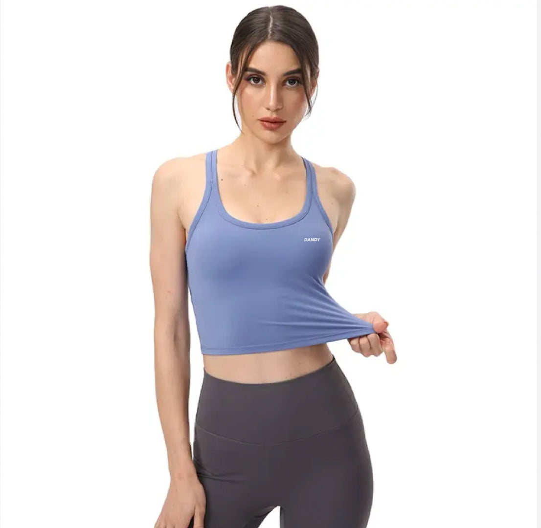 Dandy Active Singlet Color Powder Blue