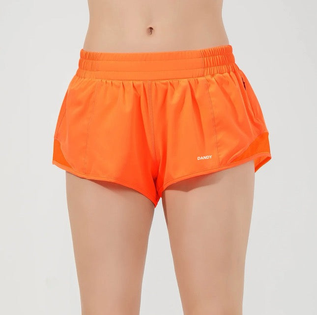 Dandy Stride Short Shorts Color Tangerine
