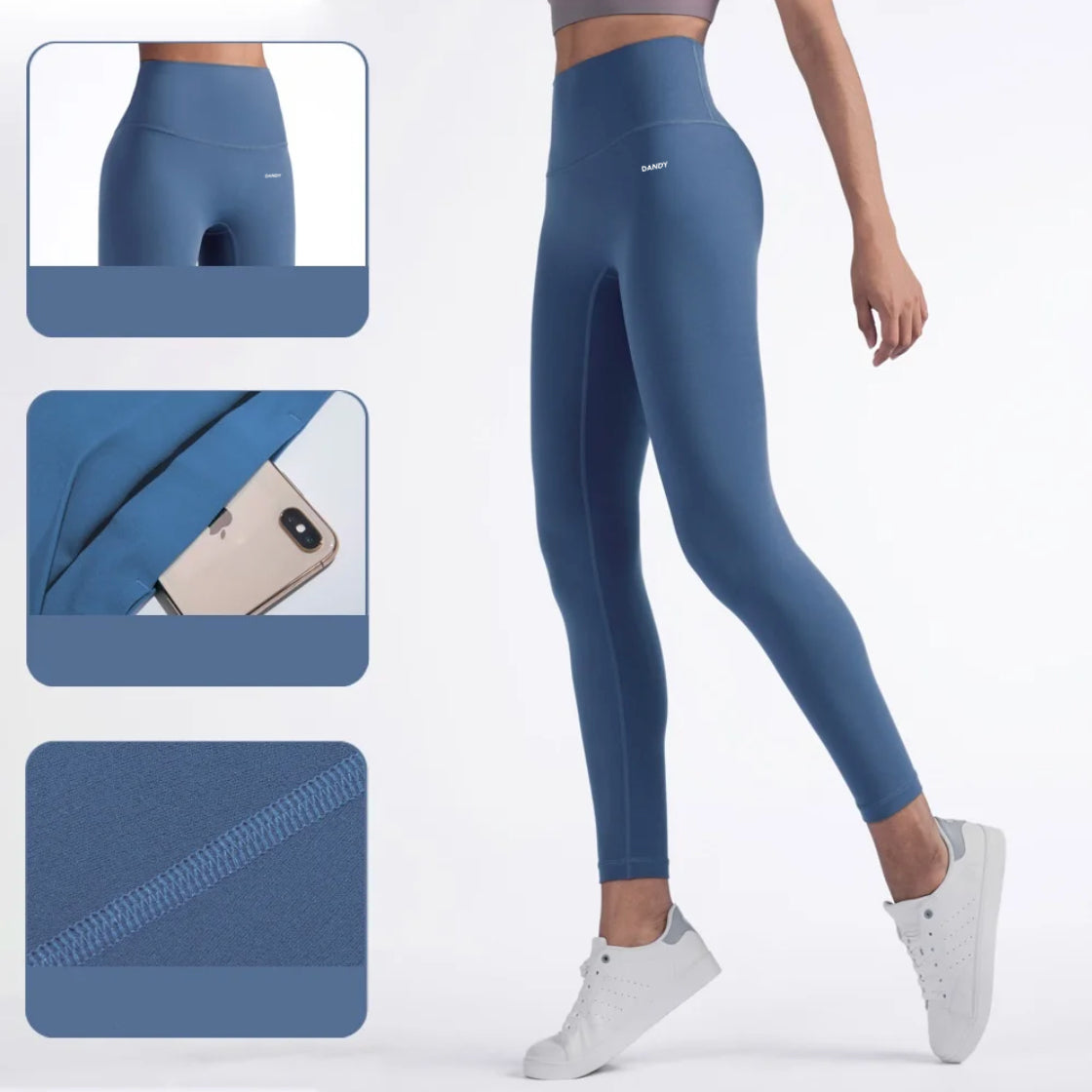Dandy Active Workout Leggings Color Sunny Lemon